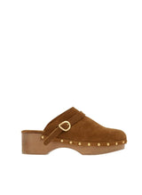 Shoes Ancient Greek Sandals Classic Closed Leather Clog Tan Apoella