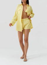 Shorts Melissa Odabash Abbie Shorts Yellow Apoella