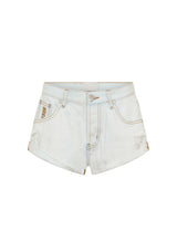 Shorts One Teaspoon Bandits Low Waist Denim Shorts Arctic Blue Apoella