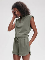 Shorts Varley Ollie High Rise Shorts 3.5 Shadow Apoella