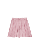 Shorts Zeus n Dione Paxi Textured Silk Shorts Pink Apoella
