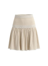 Skirts APOELLA Ino Mini Skirt Beige Apoella