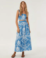 Skirts Borgo De Nor Paulina Cotton Long Skirt Barocco Apoella