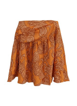 Skirts Scarlett Poppies Warith Mini Skirt Burnt Orange Apoella