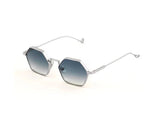 Sunglasses Eyepetizer Churchill Silver/Blue Gradient Lenses O/S Apoella