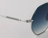 Sunglasses Eyepetizer Namib Jeans/Blue Gradient Lenses O/S Apoella