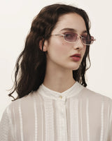 Sunglasses Zeus n Dione Patmos Rose Gold Milky O/S Apoella