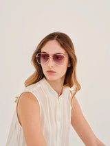 Sunglasses Zeus n Dione Syros Sunglasses Rose Gold O/S Apoella