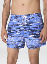 Swimshorts Missoni Medium Zig Zag Boxer Blue Apoella