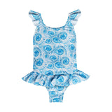 Swimwear Marie Raxevsky Cross Back One Piece Seashells 2y / Seashells Apoella