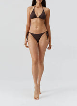 Swimwear Melissa Odabash Malibu Bikini Bottom Brown Apoella