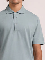 T-shirts Frescobol Carioca Luca Pique Polo Coastal Blue Apoella