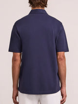 T-shirts Frescobol Carioca Luca Pique Polo Midnight Blue Apoella