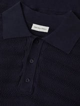 T-shirts Frescobol Carioca Vidal Crochet Polo Navy Apoella