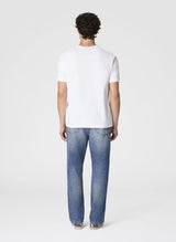 T-shirts Missoni Crew-neck Cotton T-shirt with Macro Zigzag Multi Print Apoella
