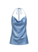 Tops APOELLA Ersi Cowl Neck Top Sky Apoella