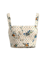 Tops Borgo De Nor Didi Top Floral Cream Apoella