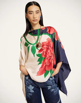 Tops La DoubleJ Foulard Top Blue S/M / Blue Apoella