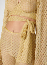 Tops Missoni Wrap Top in Lamé Viscose with Raschel Workmanship Apoella