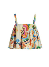 Tops RIANNA + NINA Tropica Fruta Puff Top Amelie Zugla Apoella