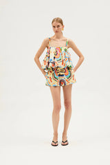 Tops RIANNA + NINA Tropica Fruta Puff Top Amelie Zugla Apoella