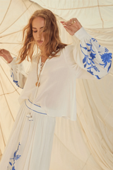 Tops Scarlett Poppies Marbella Top Simply White Apoella