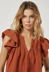 Tops Scarlett Poppies Utrika Top Arabian Spice Apoella