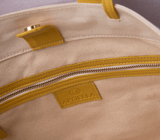 Totes Apoella Patmos Leather & Canvas Tote Bag Ivory Yellow / O/S Apoella