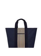 Totes APOELLA Riviera Canvas Tote Striped O/S / Navy Apoella