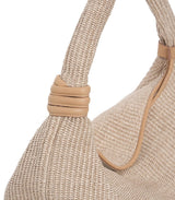 Totes APOELLA Spetses II Straw Hobo Shoulder Bag Beige O/S Apoella