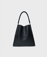 Totes Callista Crafts Slim M Tote 23 Grained Leather Black O/S / Black Apoella