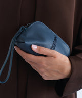 Vanity Cases Callista Crafts Vanity Case Grained Leather Blue O/S Apoella