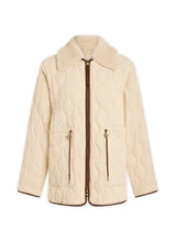 Varley Bartley Quilted Jacket Parchment Apoella