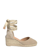 Wedges Castaner Carina Wedge Espadrilles Sand Apoella