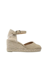 Wedges Castaner Carol 6 Wedge Espadrilles Sand Apoella