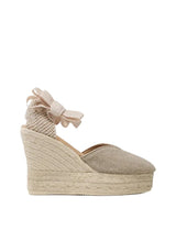 Wedges Manebi Heart Shaped Wedge Espadrilles Natural Apoella