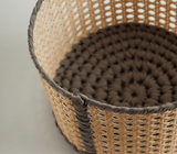 Baskets Alexandra Koumba WICKER TALL BASKET TAUPE / L Apoella