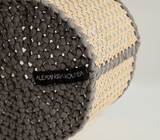 Baskets Alexandra Koumba WICKER TALL BASKET TAUPE / L Apoella