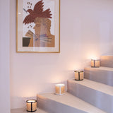 Candles Alexandra Koumba WICKER CANDLE MIDNIGHT BLUE / L Apoella