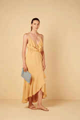 Dress Apoella Agnes Long Ruffle Dress Apoella