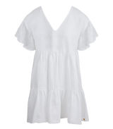 Dress Apoella Aliki Short Sleeve Mini Dress O/S / White Apoella