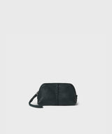 Mini Tote Callista Crafts Vanity Case Grained Leather Black O/S / Black Apoella