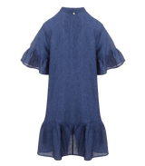 Shirtdress Apoella Chara Ruffle Shirtdress O/S / Denim Apoella