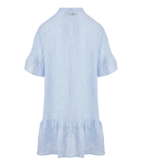 Shirtdress Apoella Chara Ruffle Shirtdress Striped O/S / Sky Apoella