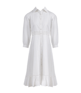 Shirtdress Apoella Dido Poplin Midi Shirtdress S/M / White Apoella