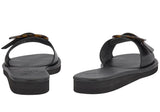 Shoes Ancient Greek Sandals Aglaia Buckle Slide Sandals Apoella