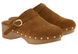 Shoes Ancient Greek Sandals Classic Closed Leather Clog Apoella