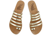 Shoes Ancient Greek Sandals Niki Leather Multi Strap Sandals Apoella