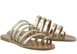 Shoes Ancient Greek Sandals Niki Leather Multi Strap Sandals Apoella