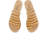 Shoes Ancient Greek Sandals Niki Leather Multi Strap Sandals Apoella
